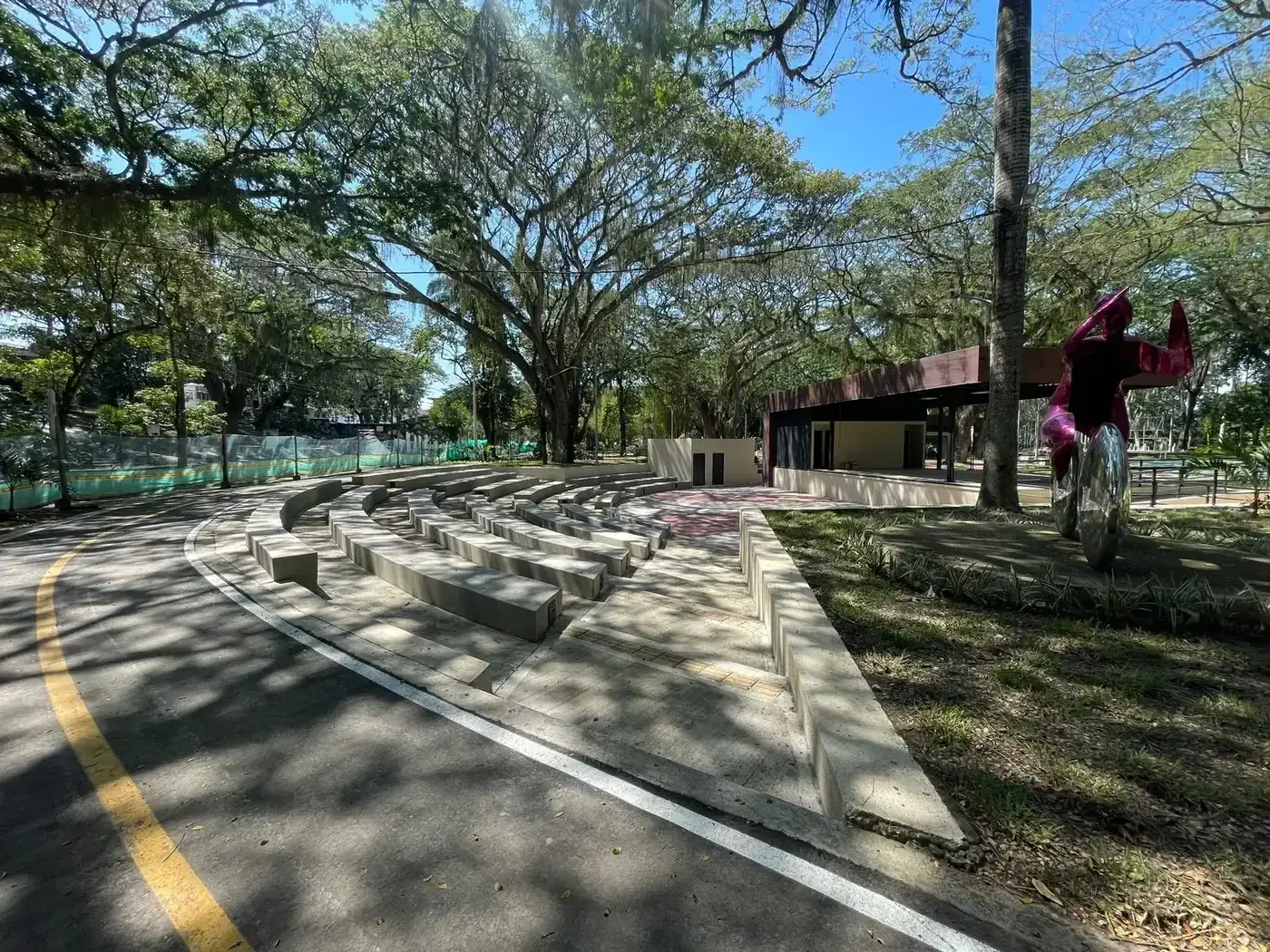 Parque La Isleta Cartago — vista principal