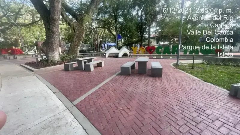 Parque La Isleta Cartago — vista 05